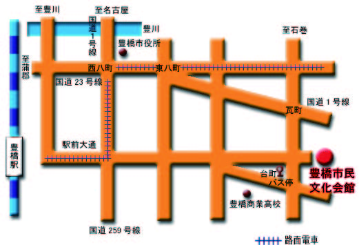 豊橋市民文化会館 向山緑地 ５３０運動発祥の地